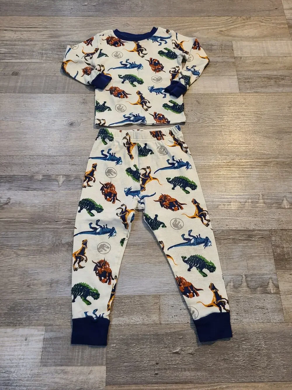 Jurassic world 3t boys dinosaur pajama set